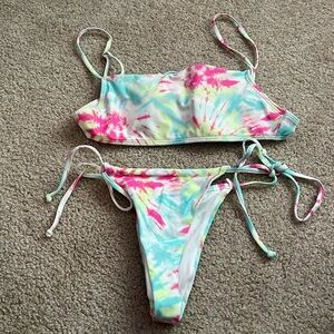 “Full Tilt- String thong Bikini size small”